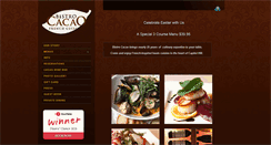 Desktop Screenshot of bistrocacao.com